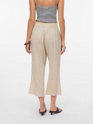 VERO MODA Wide leg Broek 'VMThea' in Grijs