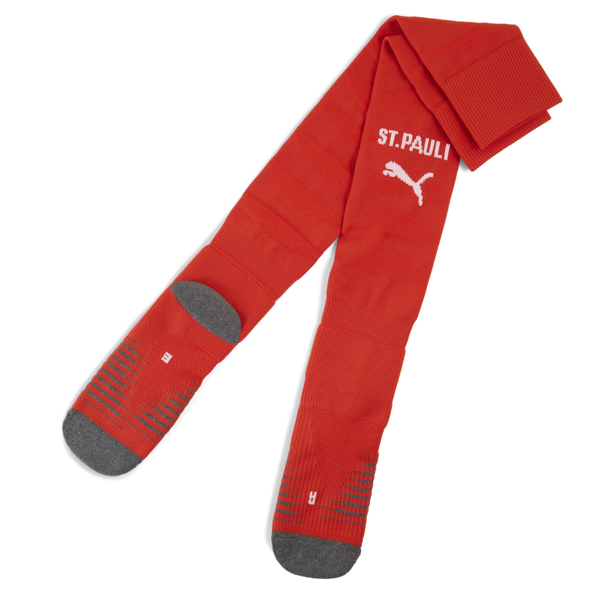 PUMA Sportsokken 'FC St. Pauli 25/26' in Rood: voorkant