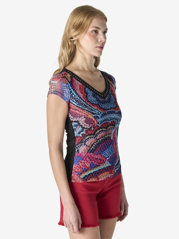 T-shirt KOROSHI en mélange de couleurs