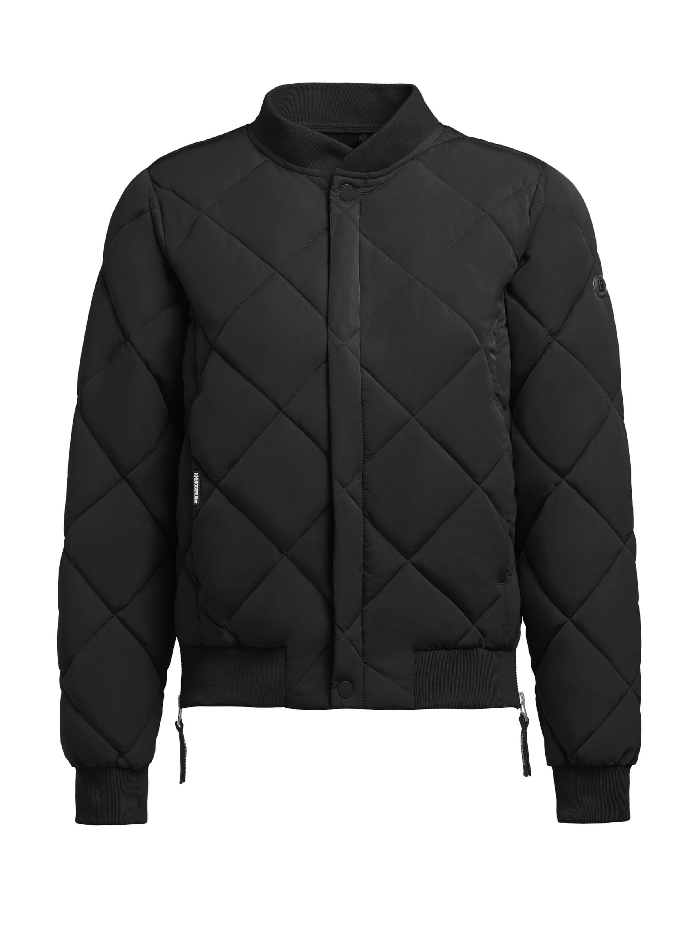 khujo Between-season jacket 'Leona2' in Black: front