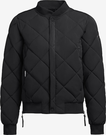 khujo Between-season jacket ' Leona2 ' in Black: front