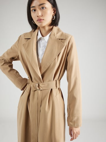 River Island Between-Seasons Coat in Beige