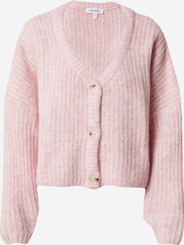 Cardigan 'Zanina' EDITED en rose : devant