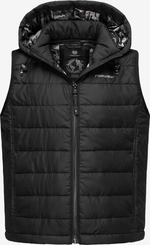 Ragwear Vest 'Vitek' in Black: front