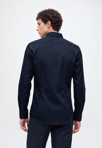 OLYMP Super Slim Fit Button Up Shirt in Blue