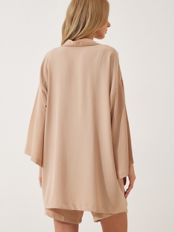 Pantalons de tailleur Happiness İstanbul en beige