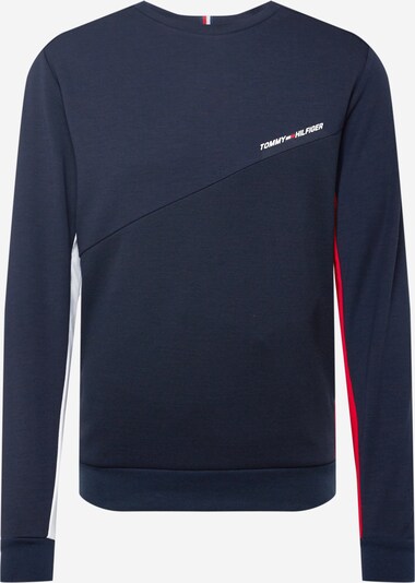 Tommy Sport Sportsweatshirt in navy / hellrot / weiß, Produktansicht