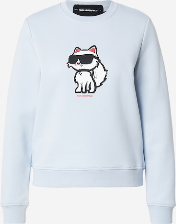 Karl Lagerfeld Mikina 'Ikon' - Modrá: predná strana