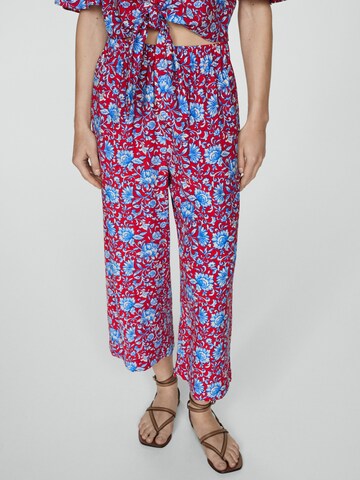 MANGO Regular Hose in Rot: Vorderseite