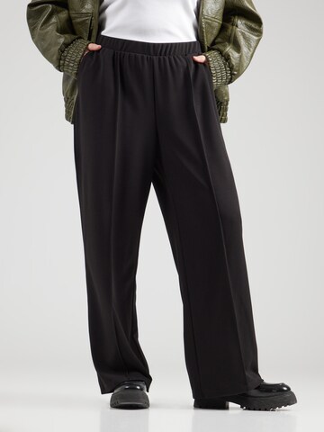 Vero Moda Curve Wide Leg Hose 'VMCALLISON' in Schwarz: Vorderseite