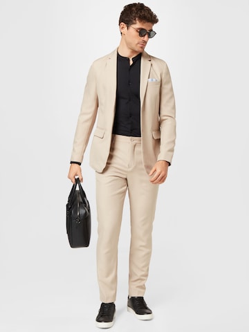 Only & Sons Slim fit Suit 'EVE' in Beige