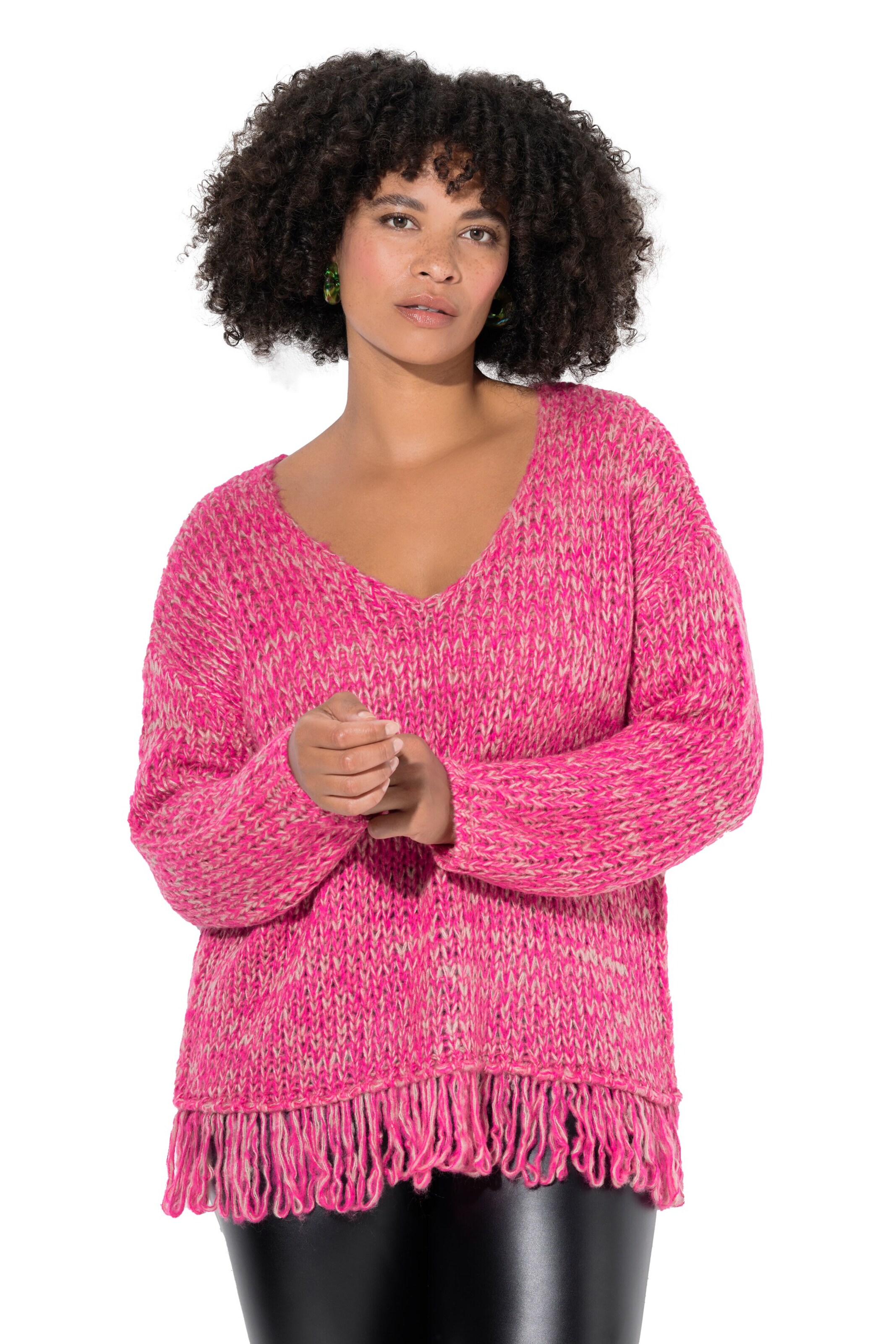 Angel of Style Sweater in Pink: front
