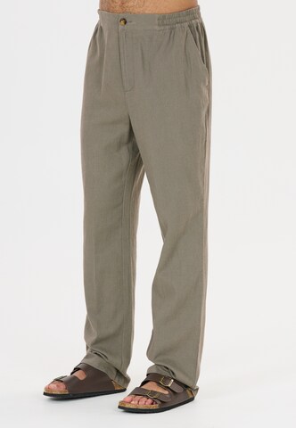 NOU Regular Trousers 'Sondil' in Green: front