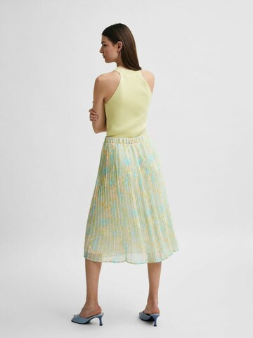 SELECTED FEMME Skirt in Yellow