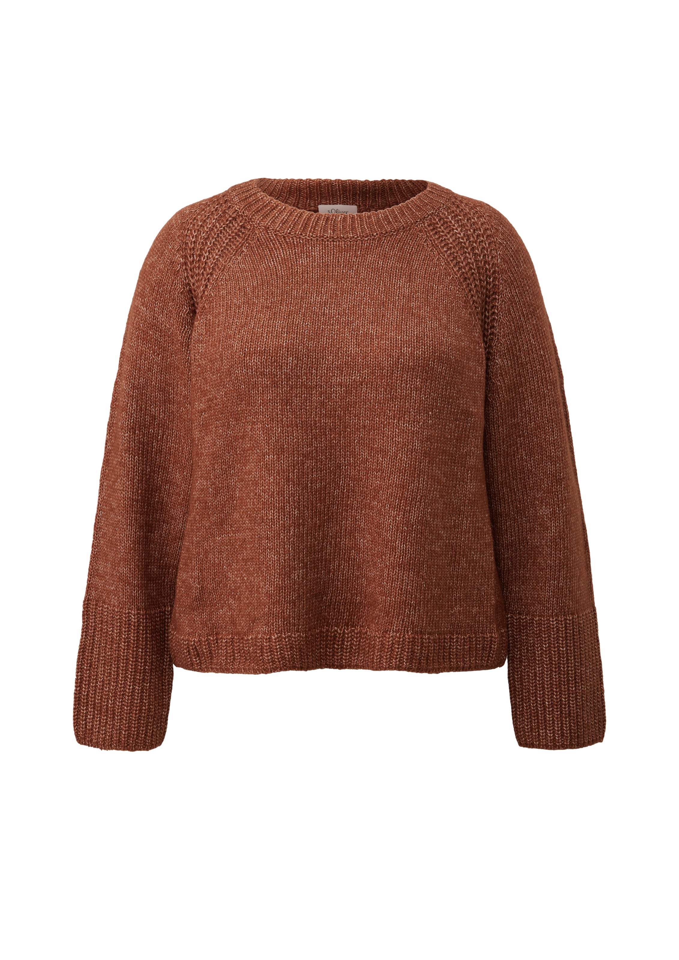 Pull-over s.Oliver CURVE en marron : devant