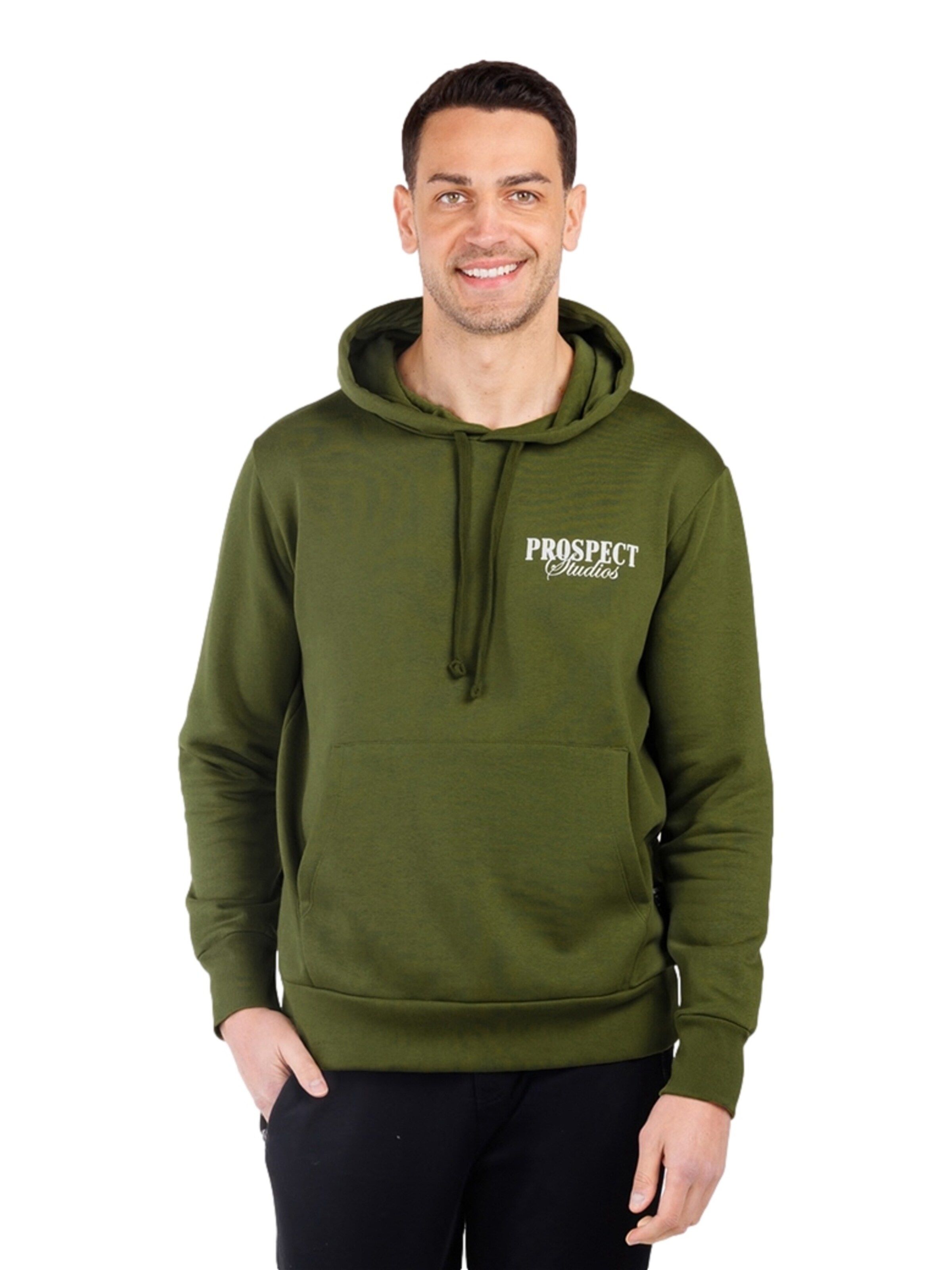 Key Largo Pullover 'Prospect Studios' i grøn: forside