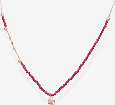 Amen Kette in gold / pink, Produktansicht