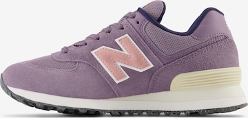 Baskets basses '574' new balance en violet