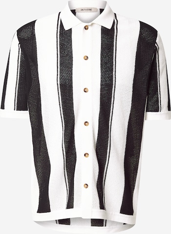 Only & Sons Neuletakki 'ONSARON' värissä musta: etupuoli