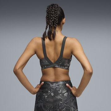 PUMA Bustier Sport bh 'League' in Zwart