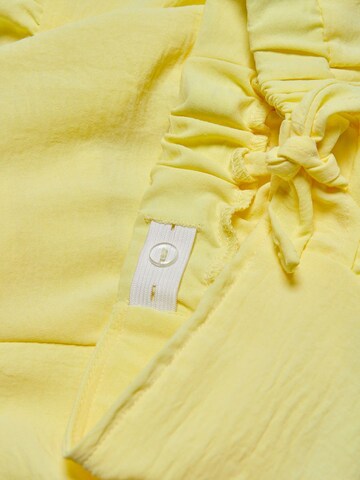 KIDS MINI GIRL Regular Pants 'Mette' in Yellow