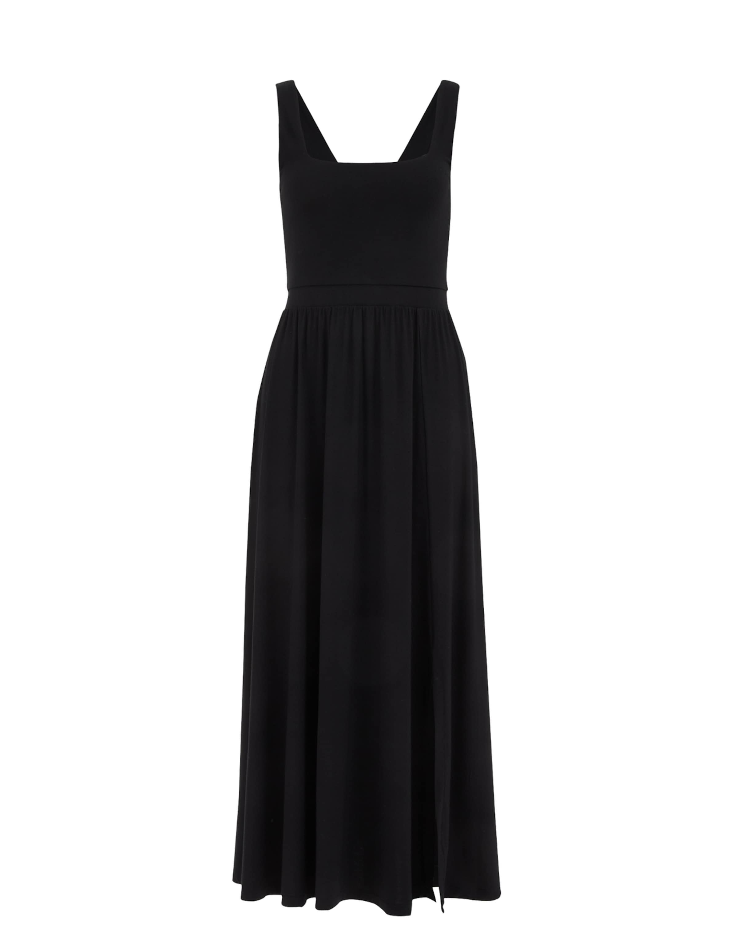 WE Fashion Šaty – černá: přední strana