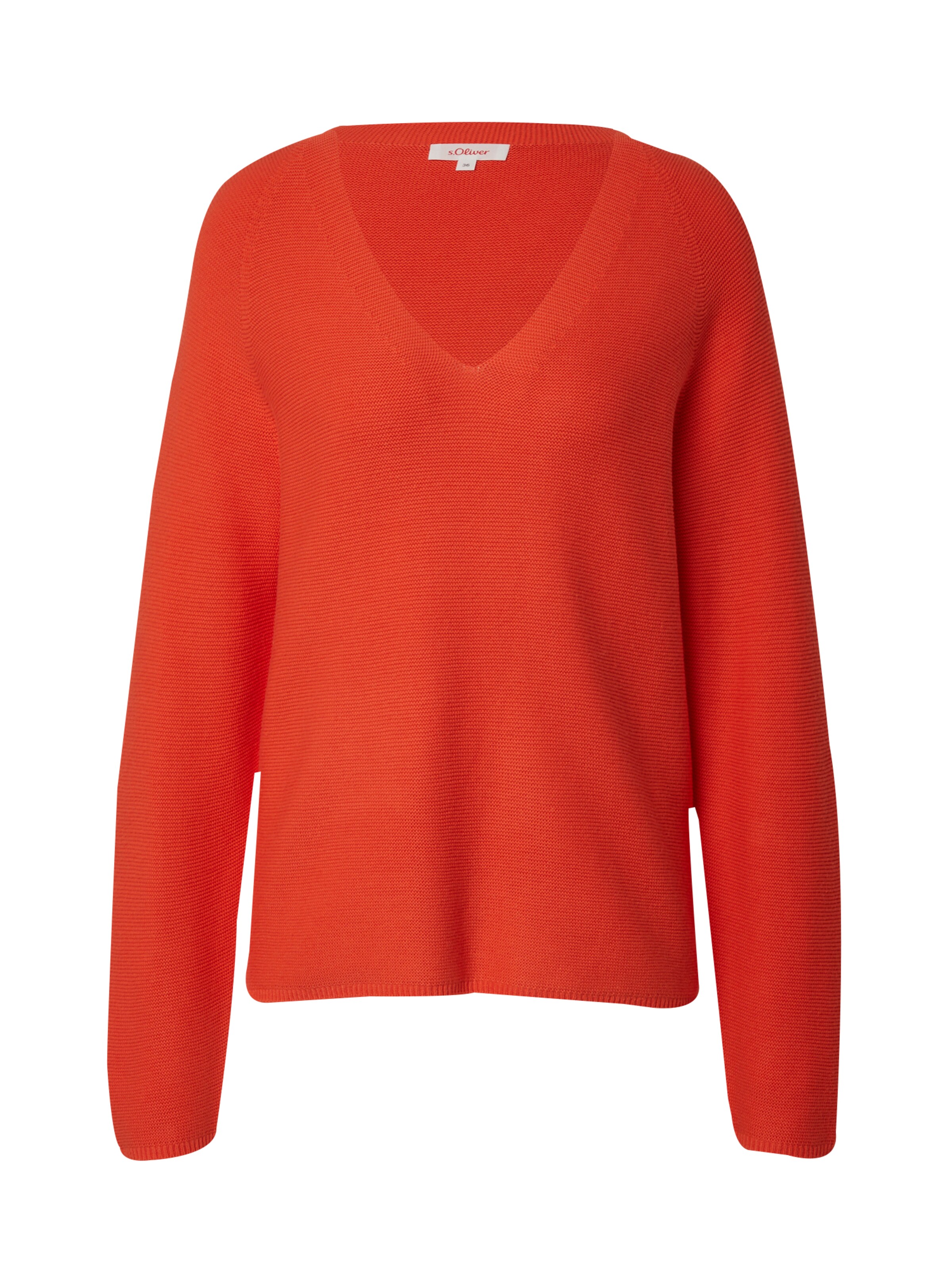 s.Oliver Pullover in Orange: Vorderseite