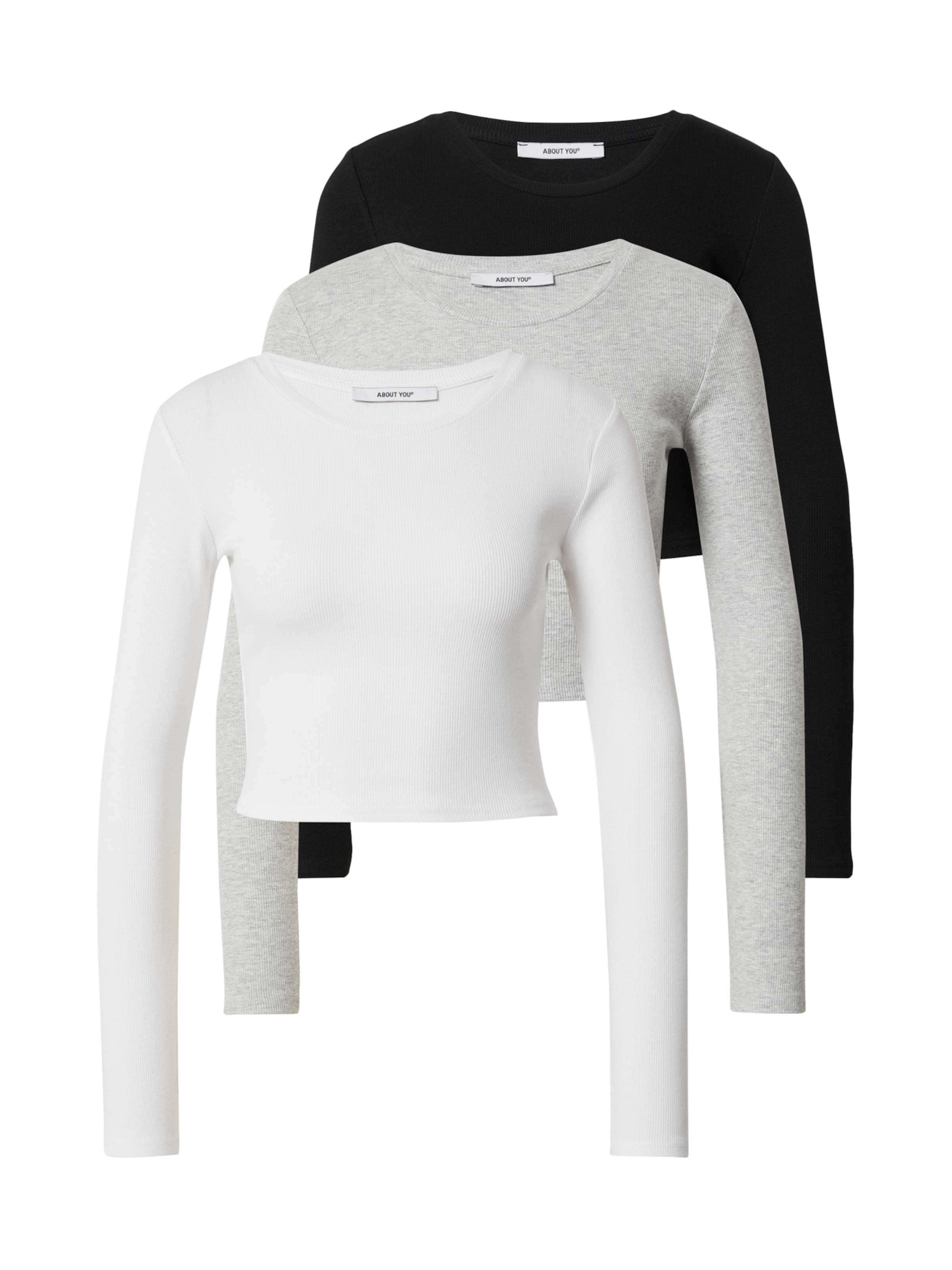 Tricou 'Loretta' de la ABOUT YOU pe gri: față