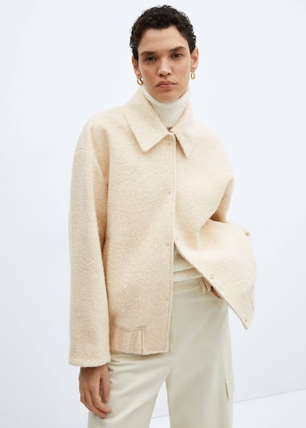 MANGO Übergangsjacke 'Pop' in Beige: predná strana