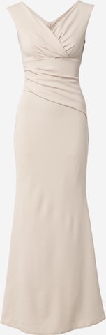 WAL G. Evening Dress 'MORGAN' in Beige: front