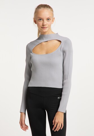 myMo ATHLSR Pullover in Grau: predná strana