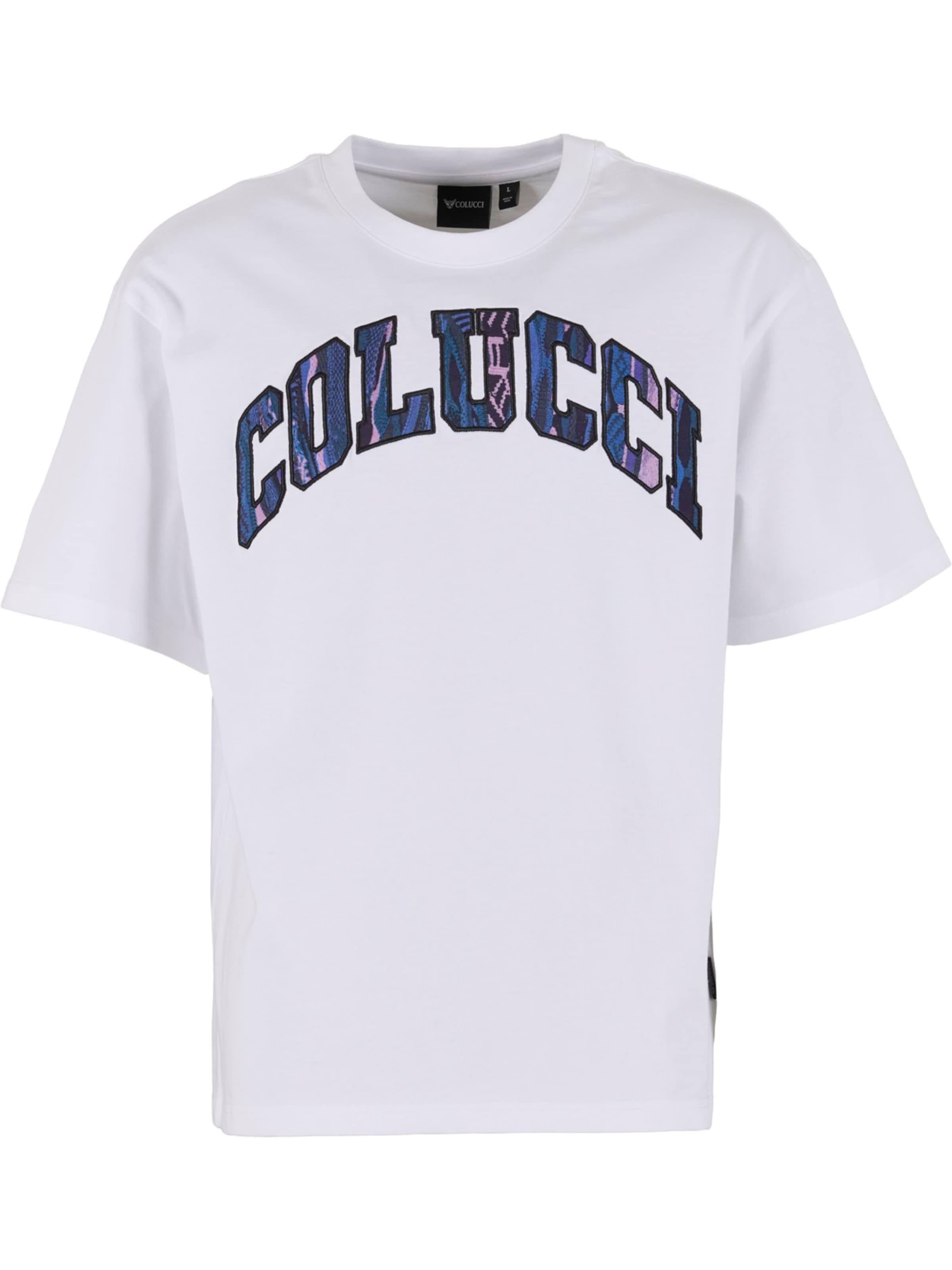 Colucci Shirt 'Fodri' in Wit: voorkant