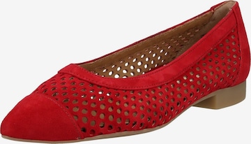 Ballerina di Paul Green in rosso: frontale