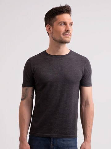 CASH-MERE.CH Shirt in Grey: front