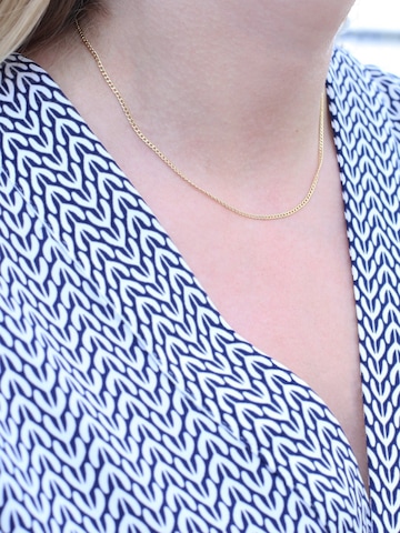 Lucardi Necklace in Gold: front