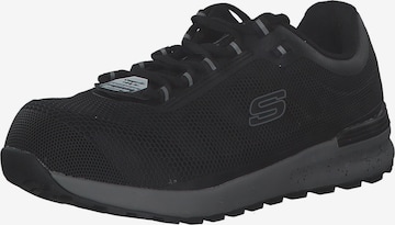 Baskets basses '77180EC' SKECHERS en noir : devant