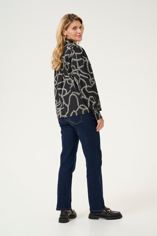 CULTURE Blouse 'Alta Olena' in Zwart