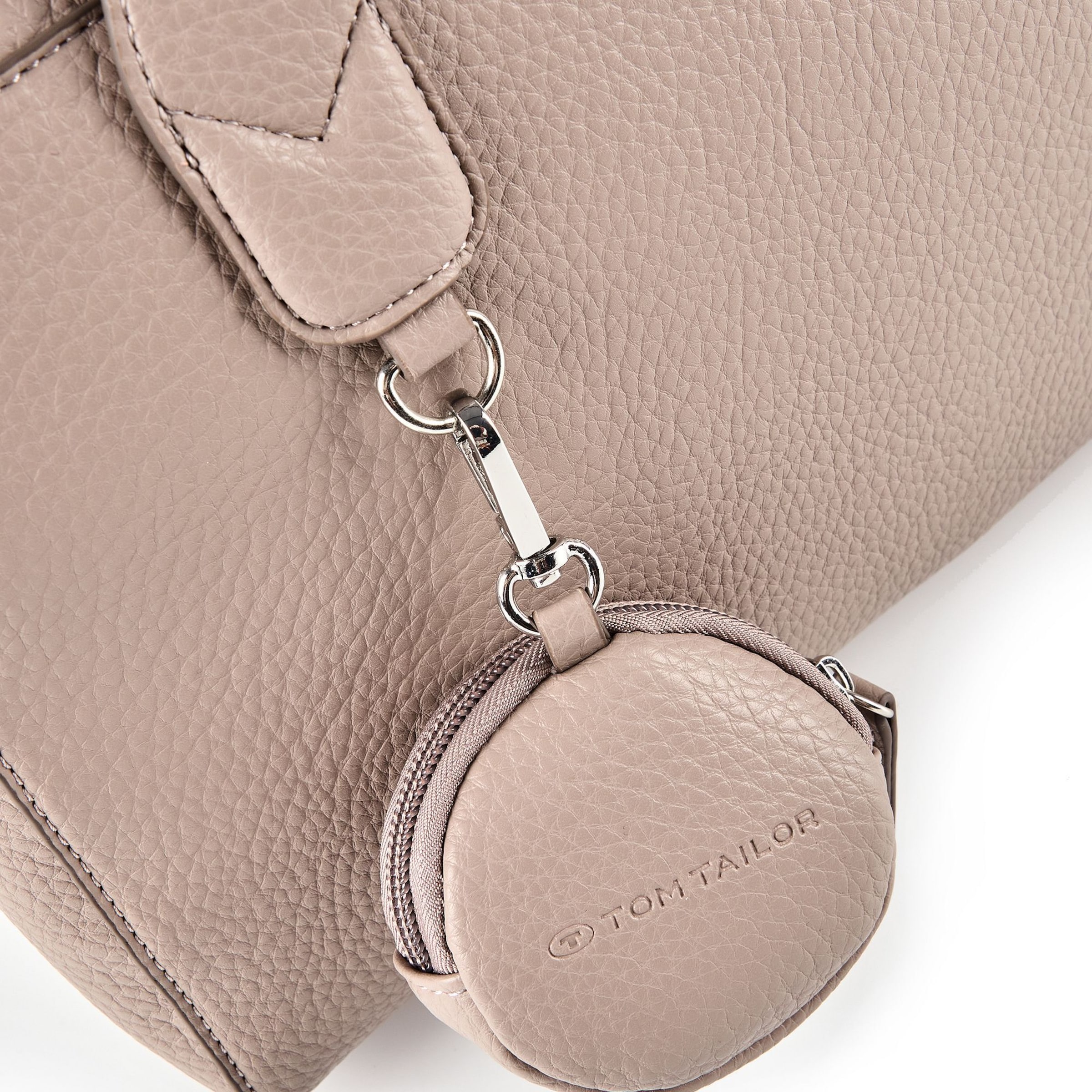 TOM TAILOR Schultertasche 'Rima' in Grau