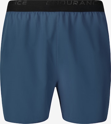 ENDURANCE Shorts 'Letic' in Blau: Vorderseite
