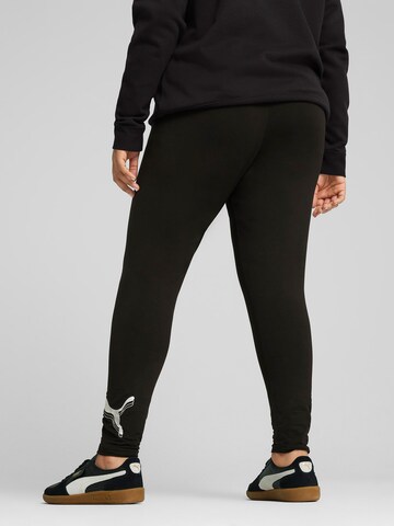 Skinny Pantalon de sport 'Ess' PUMA en noir