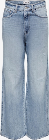 ONLY Wide leg Jeans 'Hope' in Blauw: voorkant