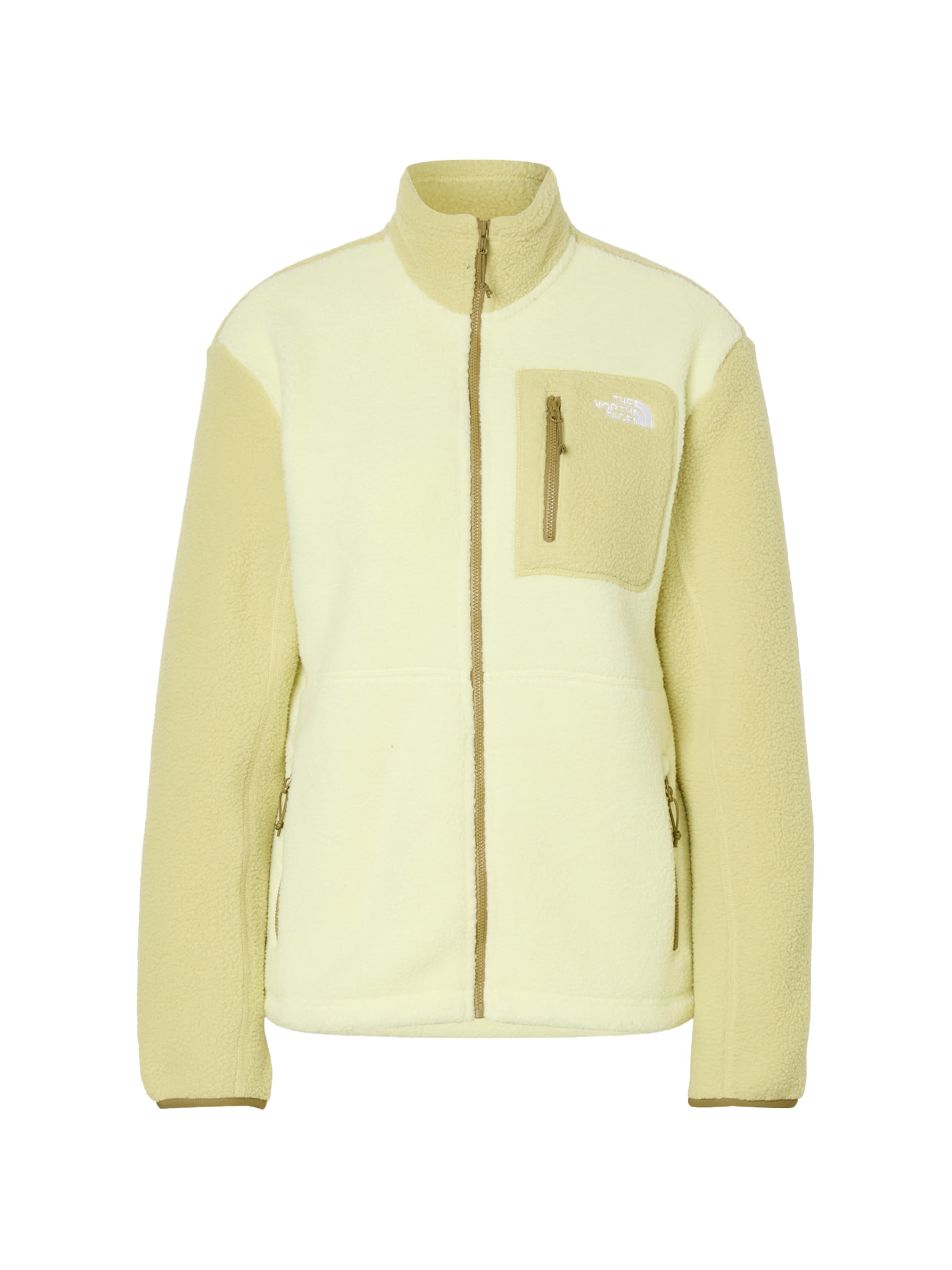 THE NORTH FACE Функционално поларено яке 'YUMIORI' в жълто: отпред