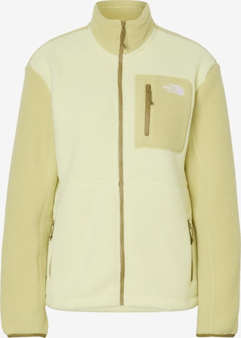 THE NORTH FACE Функционално поларено яке 'YUMIORI' в жълто: отпред