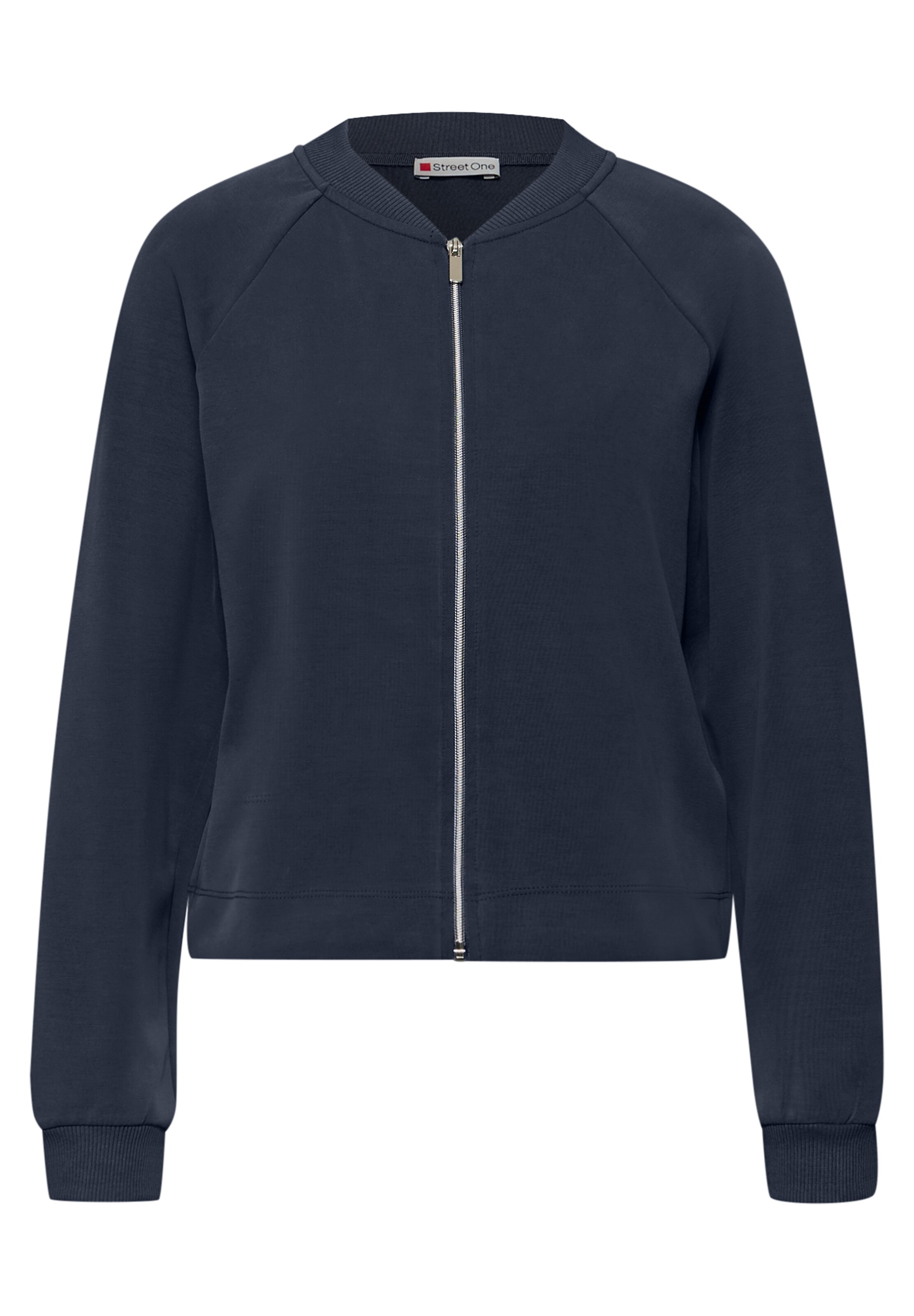 STREET ONE Strickjacke in Blau: Vorderseite
