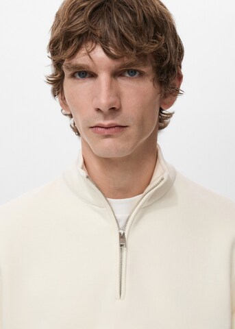 MANGO MAN Sweatshirt 'Winny' in Beige