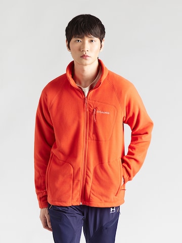 COLUMBIA Λειτουργική ζακέτα φλις 'Fast Trek™ II' σε πορτοκαλί: μπροστά