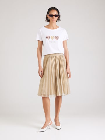 Tricou 'Isa' de la ABOUT YOU pe alb