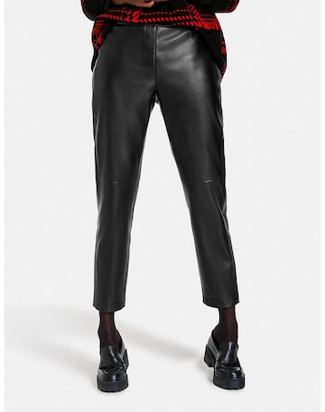 GERRY WEBER Slim fit Pants in Black: front
