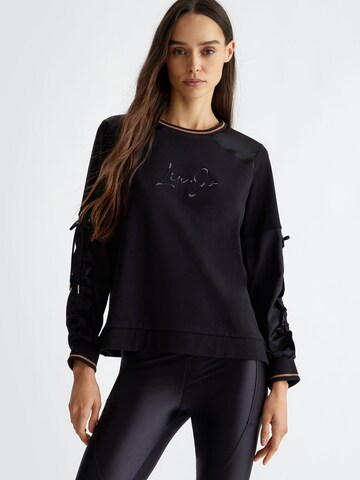 Liu Jo Sweatshirt in Schwarz: Vorderseite
