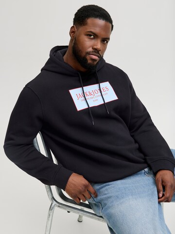 Jack & Jones Plus Sweatshirt 'JORGREENE' i svart